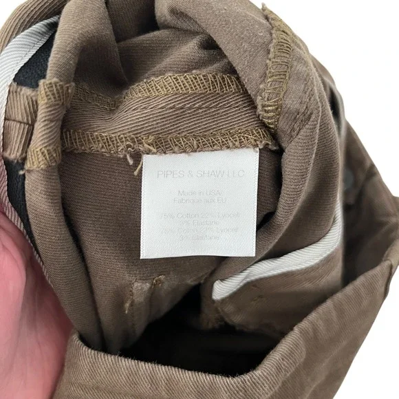 Bundle of 2 Veronica Beard Field Cargo Cropped Twill Pants Black and Green SZ 6‎ - Picture 9 of 16